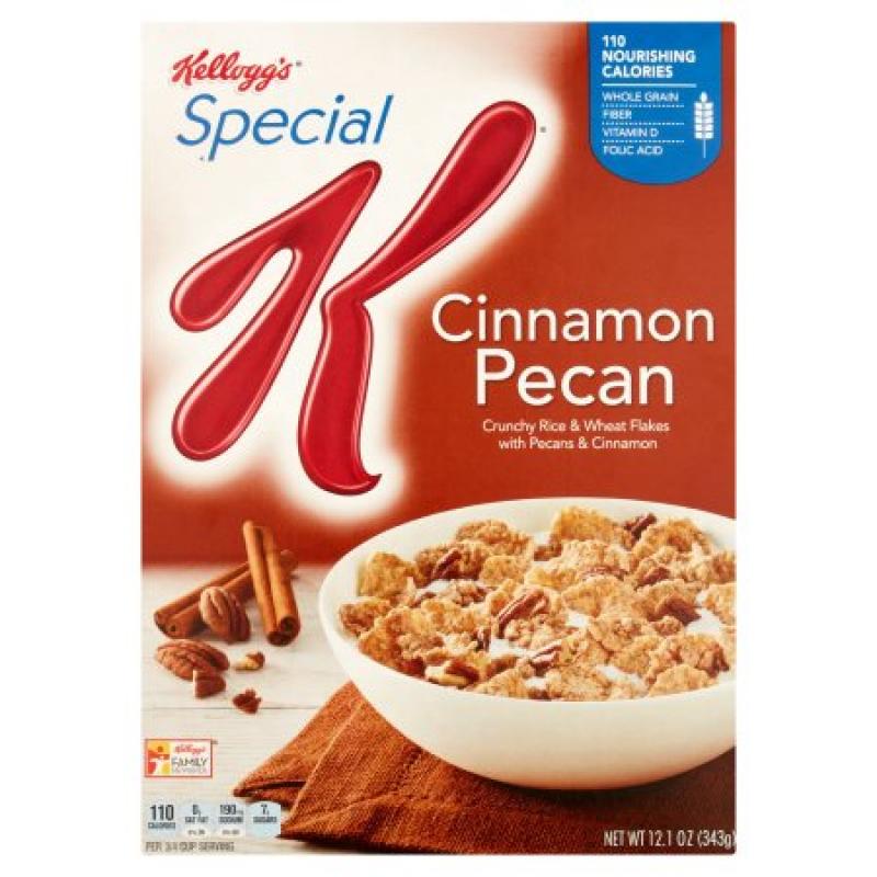Kellogg&#039;s Special K Cinnamon Pecan Flakes 12.1oz