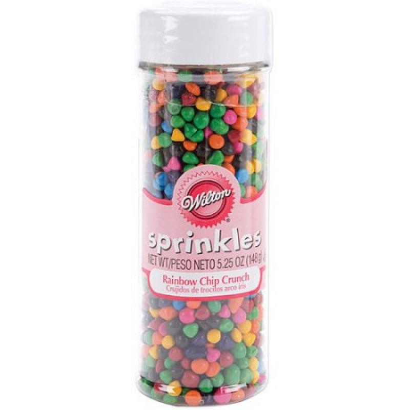 Wilton Crunch Sprinkles, Rainbow Chip 5.25 oz. 710-9704