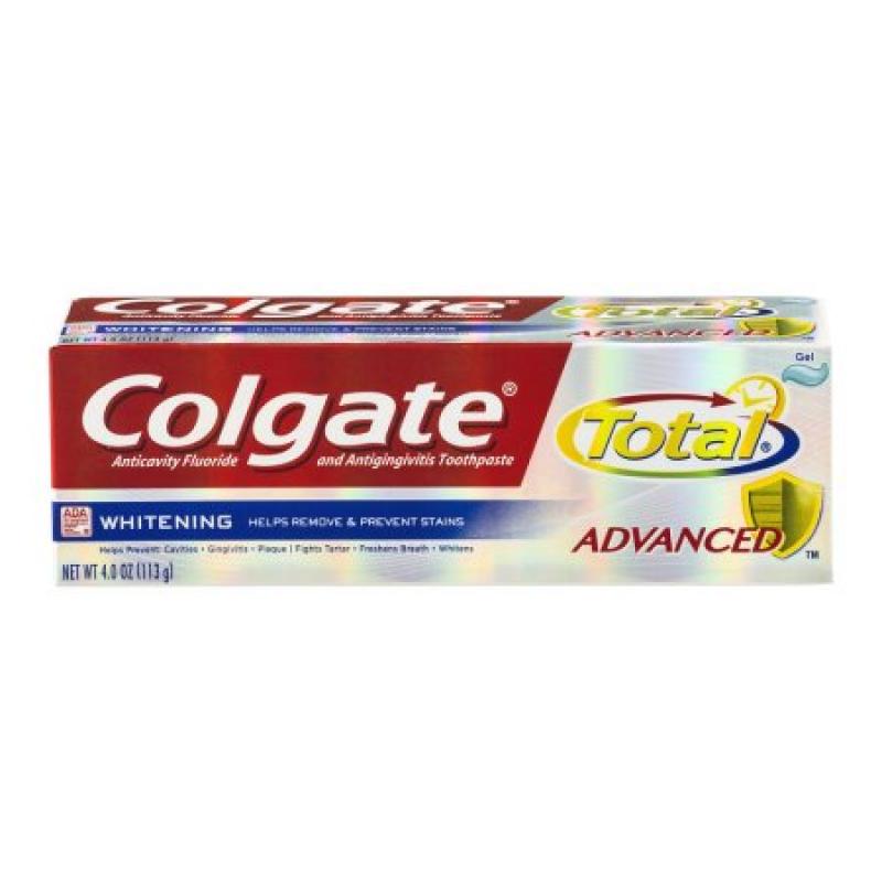Colgate Total Advanced Whitening Toothpaste, 4.0 OZ