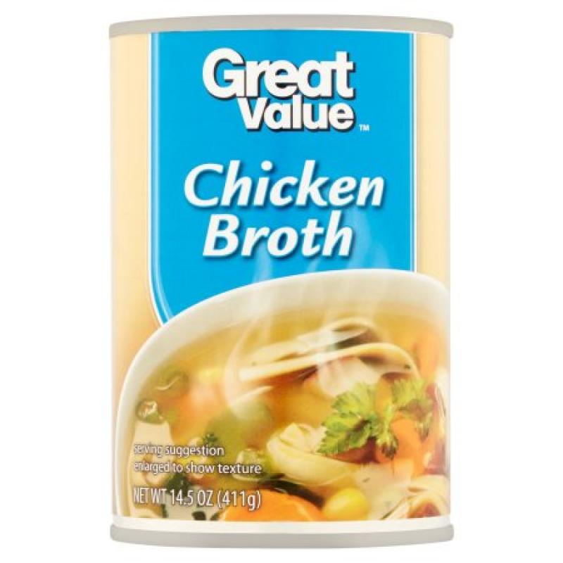 Great Value Chicken Broth 14.5 oz