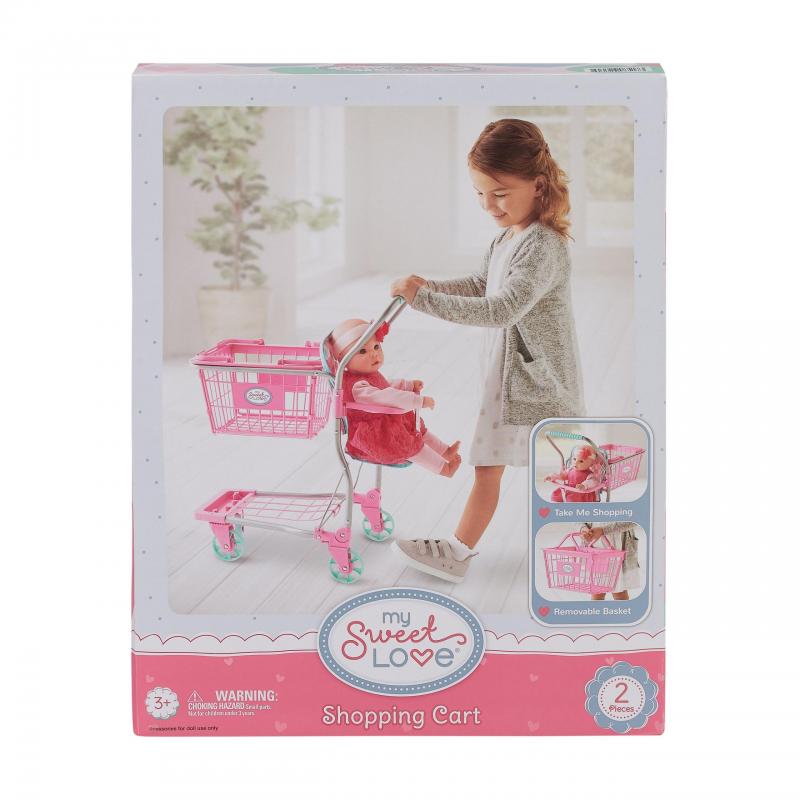 My Sweet Love Shopping Cart for 18" Dolls
