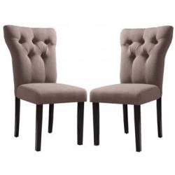 Acme Furniture Effie Side Chair in Beige (Set of 2) 71523