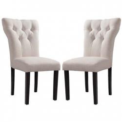 Acme Furniture Effie Side Chair in Gray (Set of 2) 71524