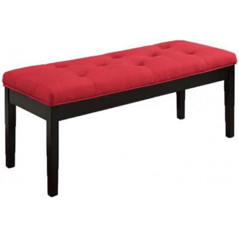 Acme Furniture Effie Bench in Red 71540