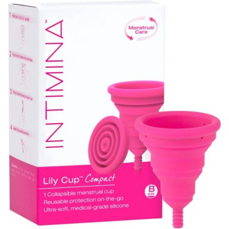 Intimina Lily Cup Size B Compact Collapsible Menstrual Cup