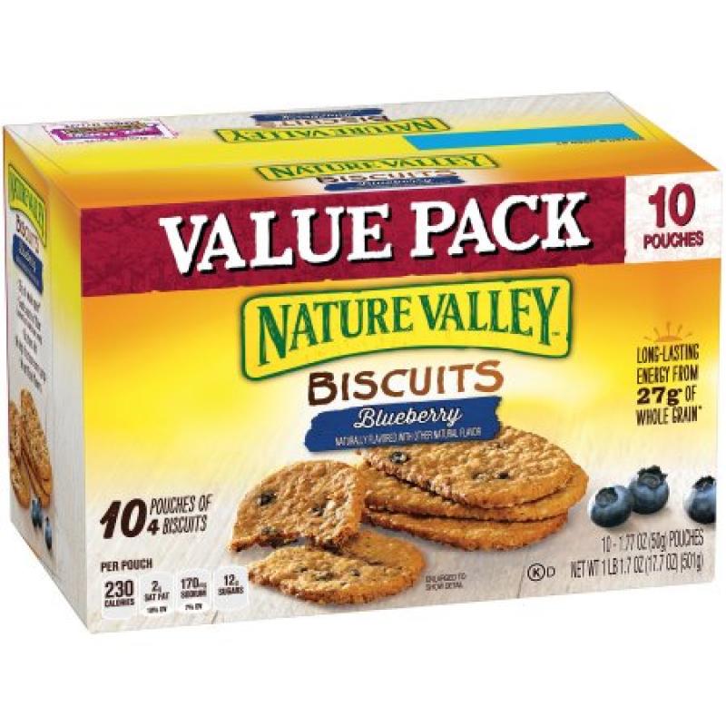 Nature Valley™ Blueberry Biscuits 10-4 ct Pouches Value Pack