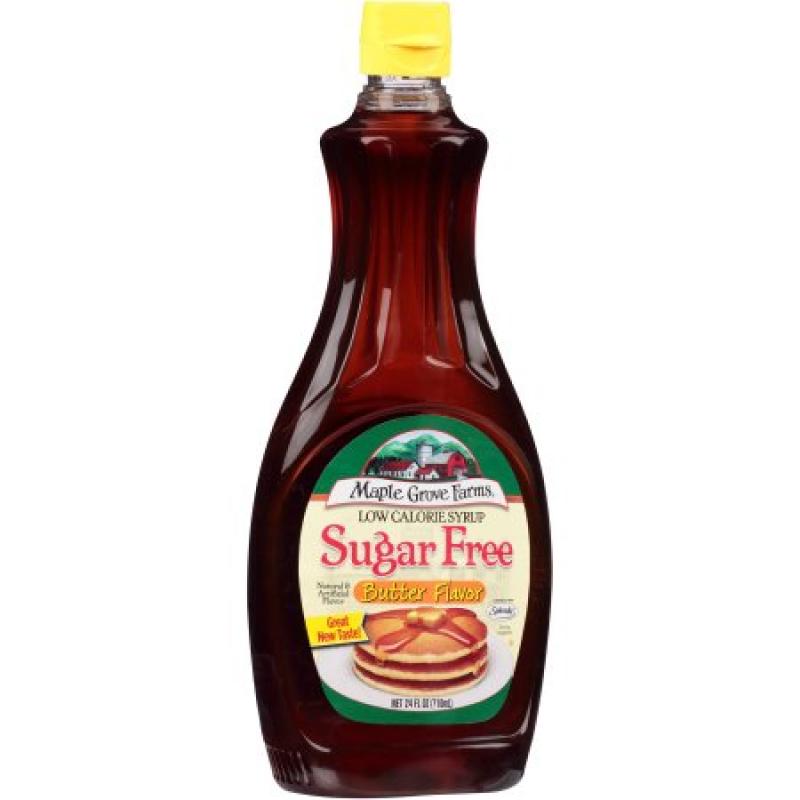 Maple Grove Farms Sugar Free Butter Flavor Syrup, 24 Oz