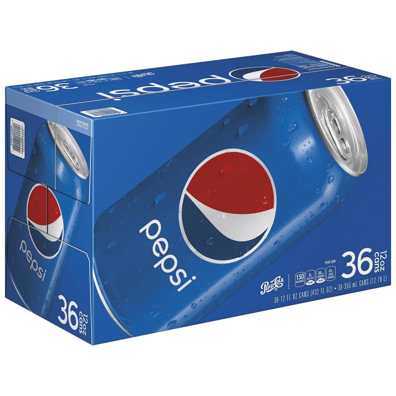 Pepsi Cola (12oz / 36pk)