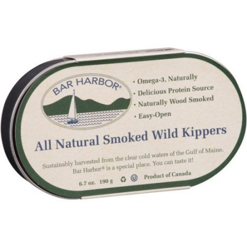 Bar Harbor All Natural Smoked Wild Kippers, 6.7 oz