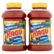Ragu Old World Style Traditional Pasta Sauce, 45 oz, (Pack of 2)