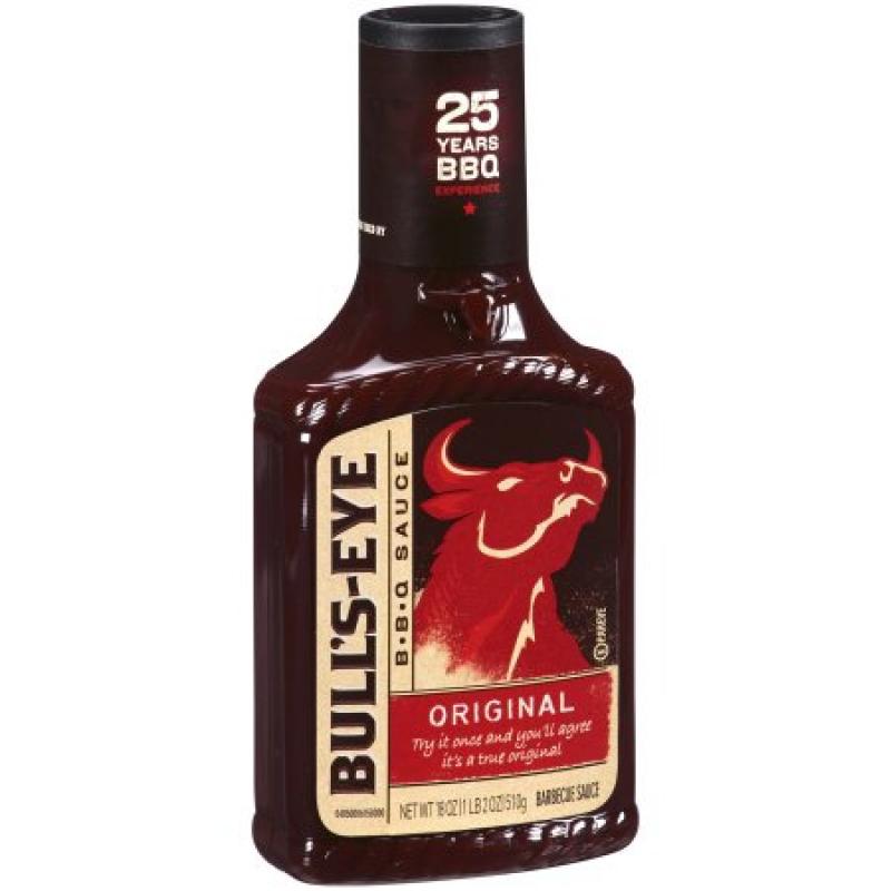 Bull&#039;s-Eye BBQ Sauce Original, 18 OZ (510g) Bottle