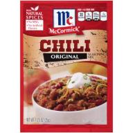 McCormick® Chili Mix, 1.25 oz. Packet