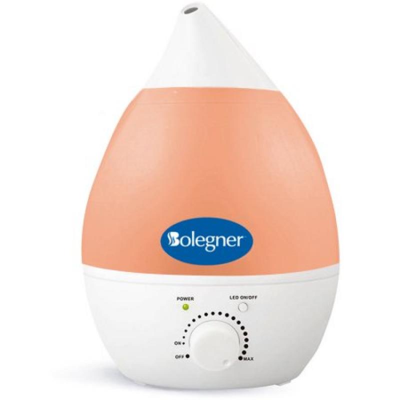 Bolegner Multi-Color Cool Mist Ultrasonic Humidifier, Aroma Essential Oil Diffuser