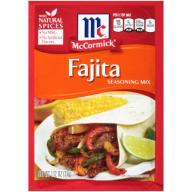 McCormick® Fajitas Seasoning, 1.12 oz. Packet
