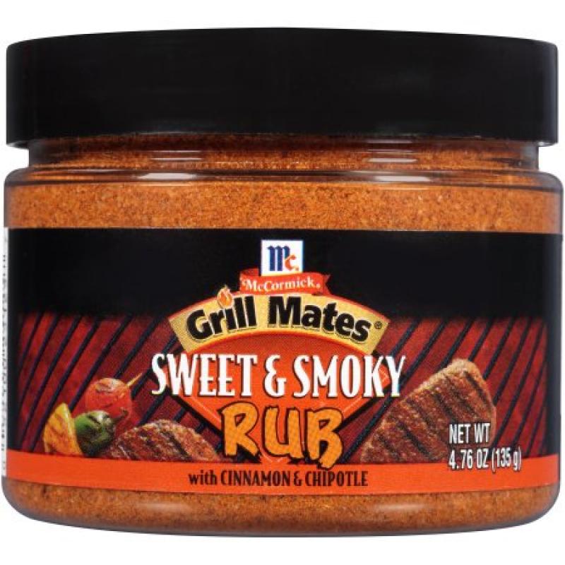 McCormick® Grill Mates® Sweet & Smoky Rub, 4.76 oz. Jar