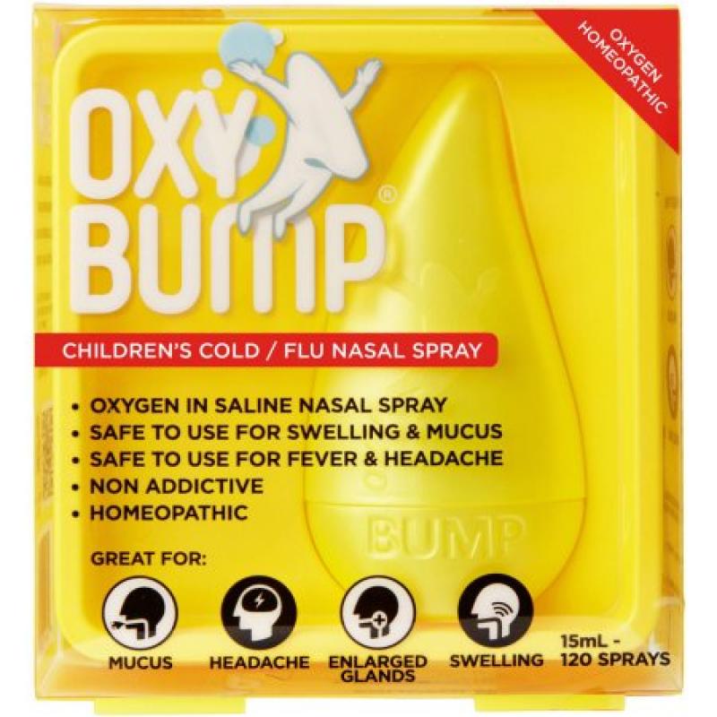 Oxy Bump Children&#039;s Cold/Flu Nasal Spray, 15mL