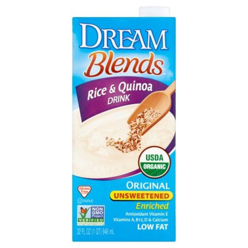 Dream Blends BG12161 Dre Blends Rice-Qna Beverage Unsweetened - 6x32OZ