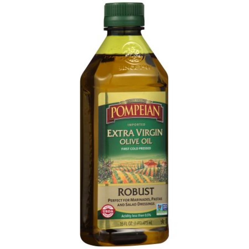 Pompeian® Robust Imported Extra Virgin Olive Oil 16 fl. oz. Bottle