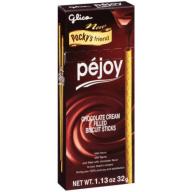 Glico Pocky&#039;s Friend Pejoy Chocolate Cream Filled Biscuit Sticks, 1.13 oz