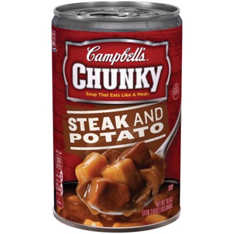 Campbell&#039;s Chunky Steak and Potato Soup 18.8oz