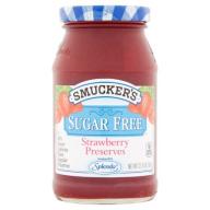 Smucker&#039;s Sugar Free Preserves Strawberry, 12.75 OZ