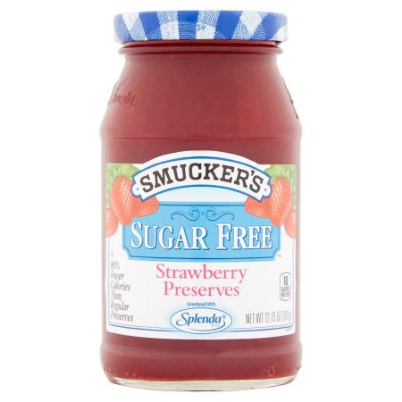 Smucker&#039;s Sugar Free Preserves Strawberry, 12.75 OZ