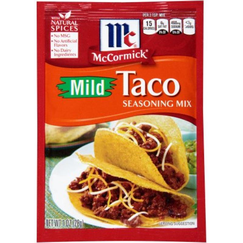 McCormick® Taco Seasoning, Mild, 1 oz. Packet