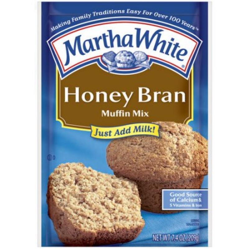 Martha White Honey Bran Muffin Mix, 7.4 oz