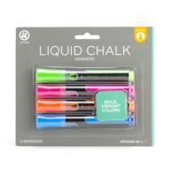 U Brands Liquid Chalk Markers, 4 Count