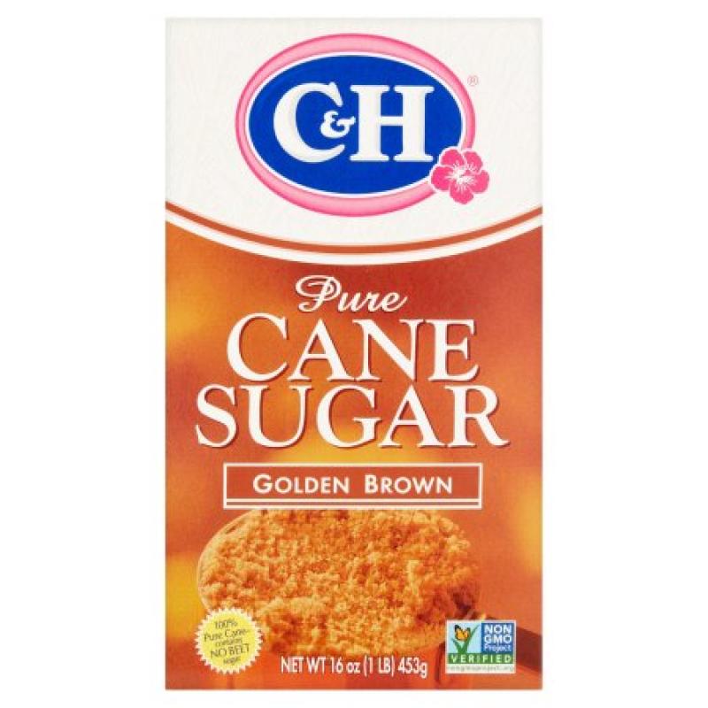 C&H® Pure Cane Golden Brown Sugar 32 oz. Box