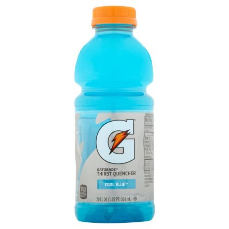 Gatorade® G® Series Perform Cool Blue Sports Drink 8-20 fl. oz. Bottles