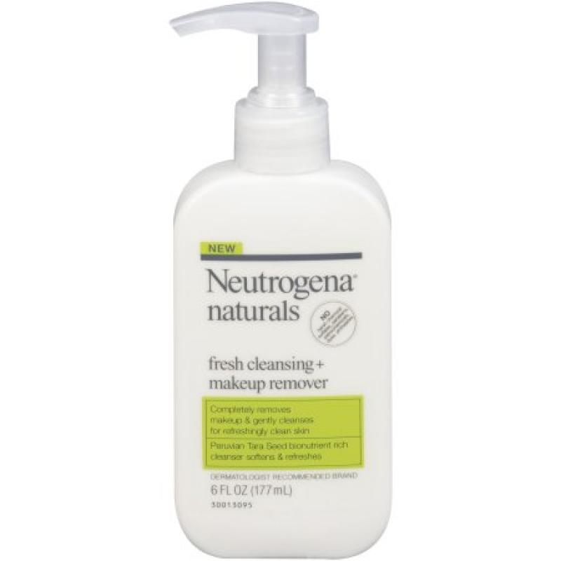 Neutrogena Naturals Fresh Cleansing And Makeup Remover, 6 Fl. Oz