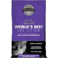 World&#039;s Best Cat Litter Lavender Multiple Cat Clumping Formula, 15 lbs