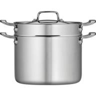 Tramontina 8-Qt Tri-Ply Clad Multi-Cooker, Stainless Steel