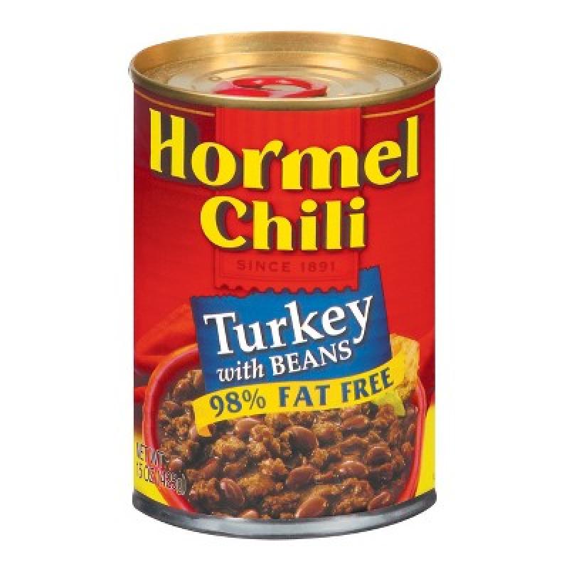 Hormel 99% Fat Free Turkey with Beans Chili 15 oz