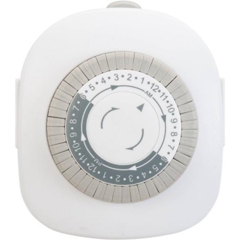 Work Choice Indoor Heavy-Duty Grounded Timer, 2 Outlets