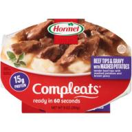 Hormel Completes Beef Tips with Mashed Potatoes, 9.0 OZ