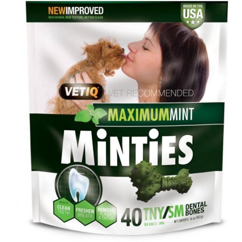 VetIQ Minties Dental Bone, TNY/SM, 16.0 oz