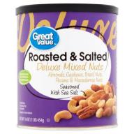 Great Value Deluxe Mixed Nuts, 16 oz