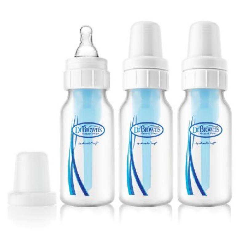 Dr. Brown&#039;s Original Baby Bottles, 4 Ounce, 3 Count