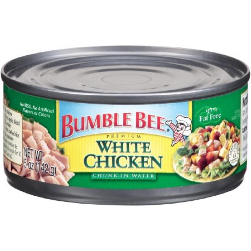 Bumble Bee® White Chunk In Water Chicken 5 oz. Can