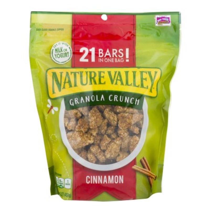 Nature Valley Granola, Granola Crunch, Cinnamon, Crunchy Granola Bag, 16 oz
