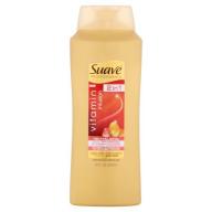 Suave Vitamin Infusion 2 in 1 Shampoo and Conditioner, 28 fl oz