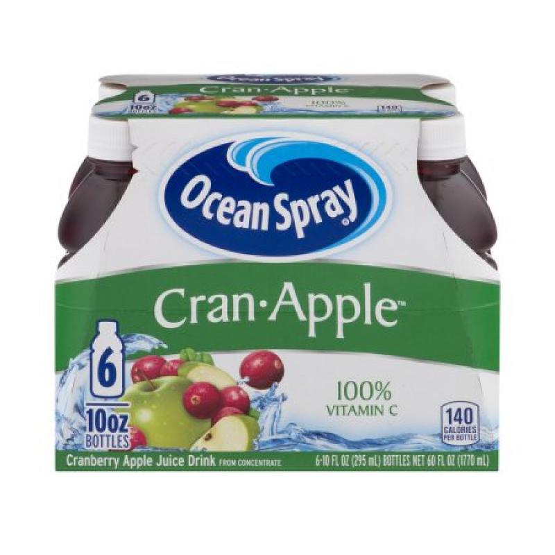 Ocean Spray Cran-Apple Juice Drink, 6-Pack 10 Oz. Bottles
