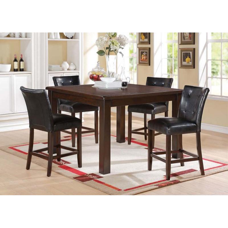 Acme Furniture Easton Counterheight Table in Brown Cherry 71145
