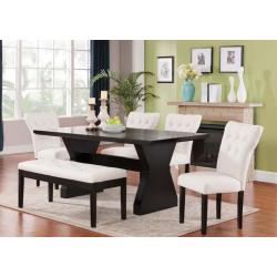 Acme Furniture Effie Rectangular Dining Table in Espresso 71515