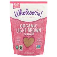 Wholesome! Organic Light Brown Sugar, 1.5 LB