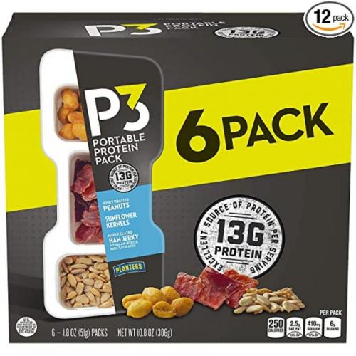 P3 Portable Protein Snack Pack (1.8 oz., 6 pk.)