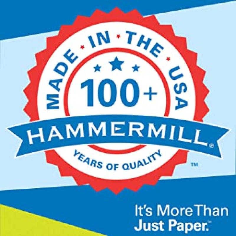 Hammermill Business Copy Paper, 20lb, 92 Bright, 8 1/2" x 11", 10 Ream Case