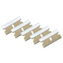 100pc Razor Blades Single Edge Extra Sharp Heat Treated Safety Knife Shaving
